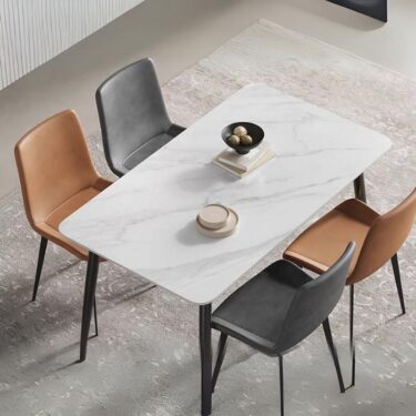 Sintered Stone Dining Table with FREE 4x Chairs | Home Dining Room Furniture