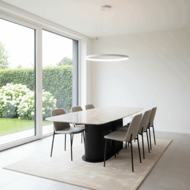 Rainbow Jade | Crystal Marble Dining Table