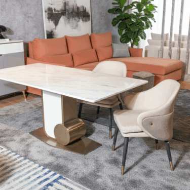 Camilla Grayish White | Natural Marble