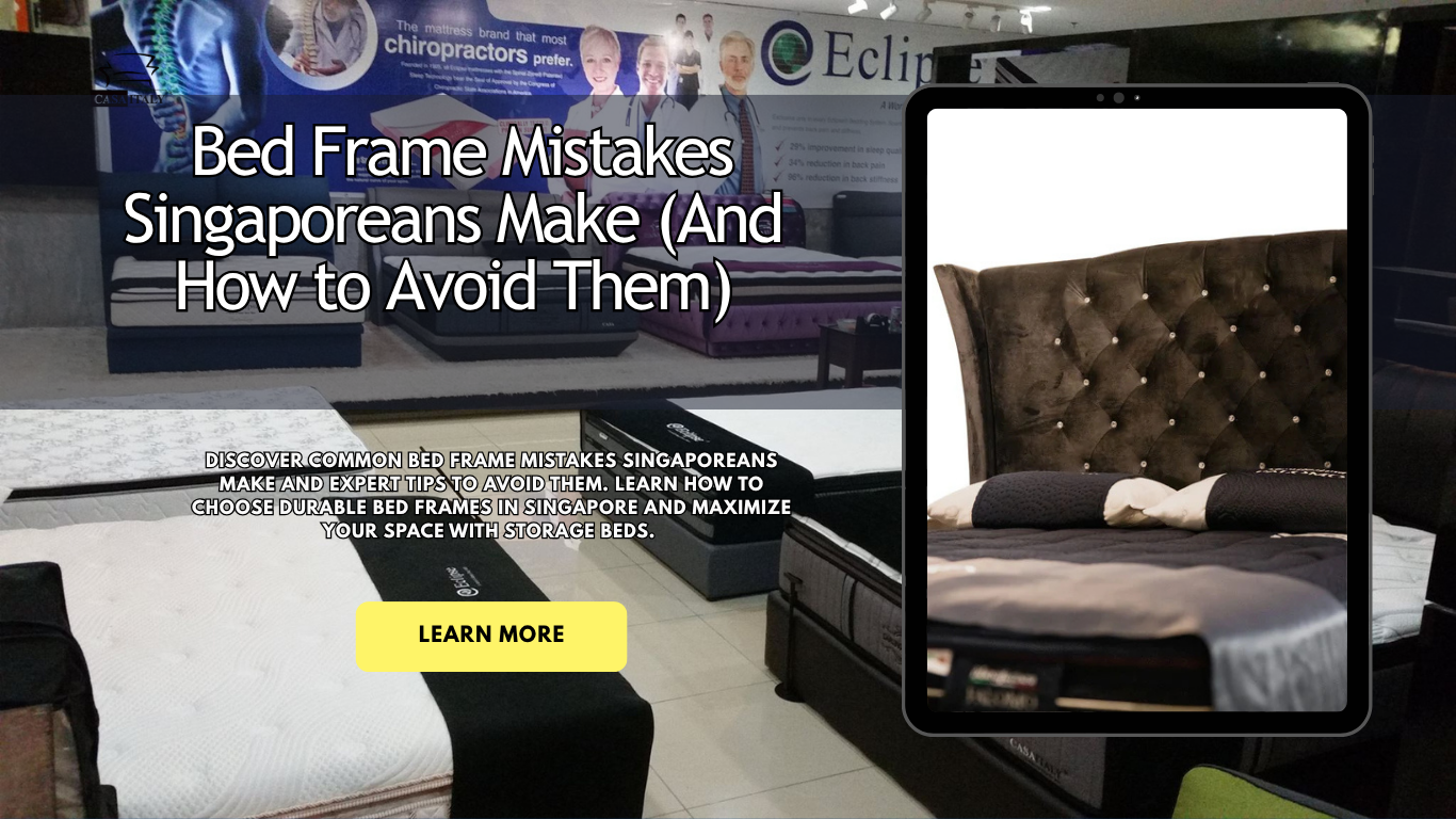 Bedframe Mistakes Singaporeans Commonly Make (And How to Avoid Them)